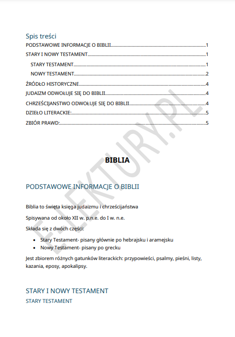 Podgląd Biblia
